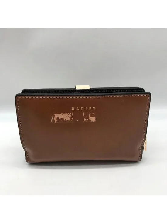 Radley London Brown Leather Medium Bifold Wallet - Picture 2 of 12